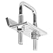 2 Pcs, Strut to Beam Clamp w/Bolt, Fits 13/16 In. & 1-5/8 In. Channel, Zinc Plated Steel