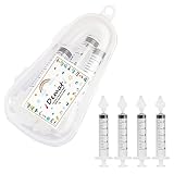 💉【Seguro y de alta calidad】El uso de boquillas de aspiradora nasal de silicona de alta calidad y jeringas respetuosas con el medio ambiente, no tóxicas e insípidas, absolutamente seguras para los bebés, los niños pueden usarlo con confianza.