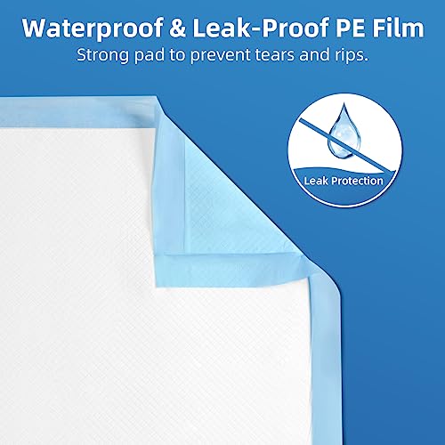 Image of SOFYFINE 50 Count Extra Large Chucks 36 inchx36 inch Thicken Elderly Adults Incontinence Bed Pads Disposable, Heavy Duty Absorbency Underpads Waterproof, XXL Extra Large Puppy Pee Training Pad