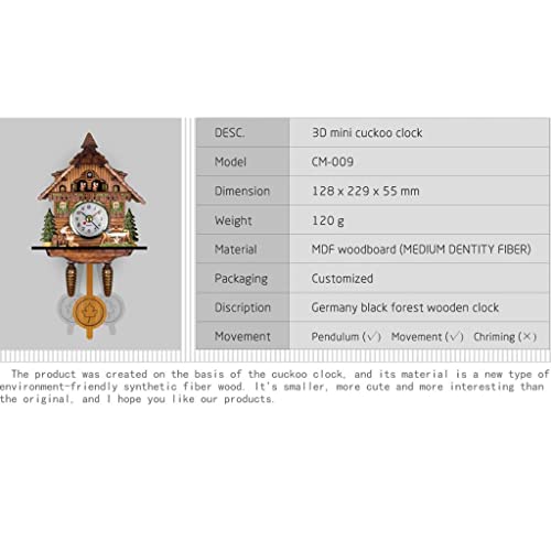 Image of Antique Cuckoo Wall Clock Vintage Wooden Clock Home Decor Excellent Gift I|Home & Garden | Home Dacor | Clocks | Wall Clocks