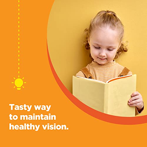 Lutein & Zeaxanthin Eye Vitamins For Kids - Delicious Vegan Eye Health Vitamins Lutein And Zeaxanthin Gummy Vitamins For Kids Eye Care - Lutein Gummies For Vision Clarity And Blue Light Support #TOP3