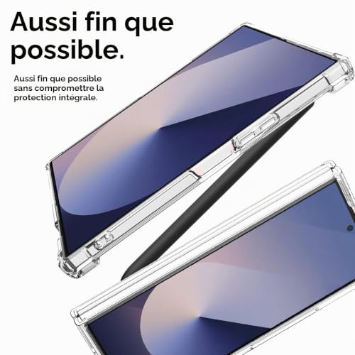 AICase Coque Transparente pour Samsung Galaxy Z Fold 7, Compatible avec MagSafe, Protection Antichoc Transparente et magnétique, résistante au jaunissement, pour Samsung Galaxy Z Fold 7 (2024) 5G – vue 7