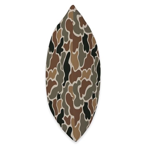 Vintage Hunter Duck Camo Tough RYH87AKK31XUS_18X18 Camouflage Pattern Vintage Hunter Duck Camo Tough Throw Pillow thumb #1