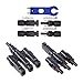 Produktbild GTIWUNG 1 Paar T-Typ (1 bis 3) Solarpanel T Stecker, Männlich/Weiblich Solarpanel Kabelstecker, Solar Panel Kabel Anschlüsse Stecker, Photovoltaik Steckverbinder mit Schraubenschlüssel