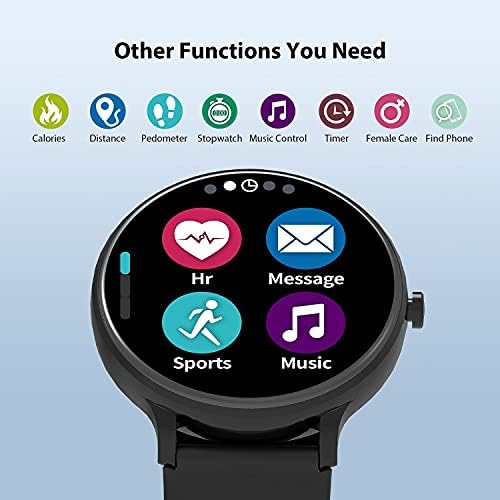 Blackview Smart Watch X2 (44mm, Bluetooth), Watches for Men Women Fitness  Tracker Heart Rate Monitor IP68 Waterproof, Smartwatch Compatible with  iPhone Samsung Android Phones… : Amazon.com.au: Electronics
