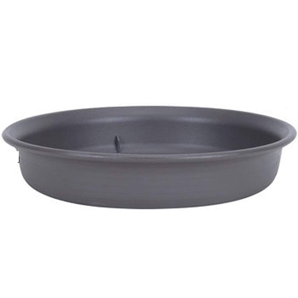 Pflanzenuntersetzer-Tropfschalen runder Kunststoff-Blumentopf-Untersetzer-Blumentopf-Set for Indoor Outdoor Garden (Color : White B)