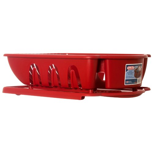 Sterlite 2281413 red 2pc ultra sink set, One Size