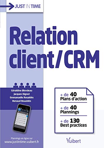 Télécharger Relation client / CRM : + de 40 plans d'action + de 40 plannings + de 130 best practices (Just in ti Francais PDF
