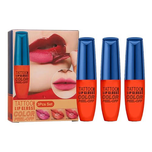 Peel-off Lip Stain | Smudge-proof Lip Color | Quick-drying Lip Stain Kit | Waterproof Lip Tint | Long-lasting Lipstick | Moisturize & Nourishing Lip | Peel-off Lip Makeup For Women Lip Care