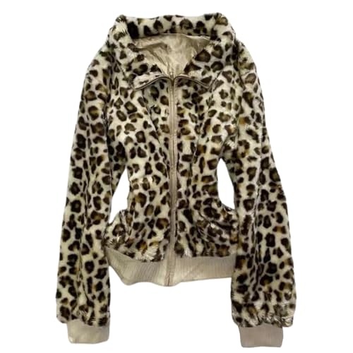 Amazon.com: Y2k Jacket with Fur Hood Emo Hoodie Jackets, Fur