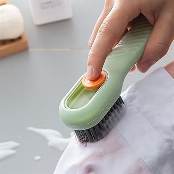 Deterjan Hazneli Süet Bot Nubuk Ayakkabı Temizleme Fırçası Mutfak Banyo Fırçası Çok Amaçlı