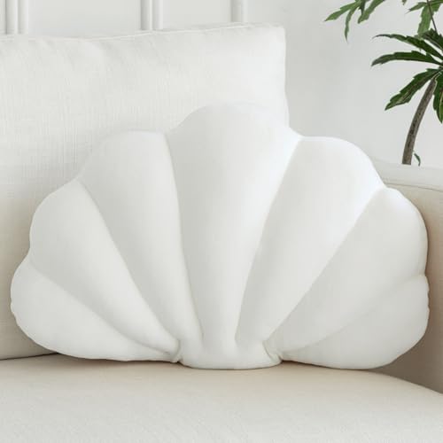 ZCNYCLAM White Seashell Pillow