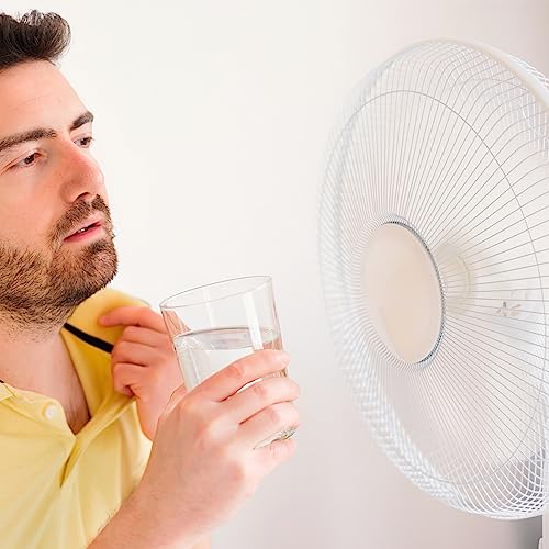 Garneck Ventilador De Plástico Com 5 Ventilador De Substituição Para Ventilador De Pedestal Doméstic