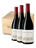 Gérard Bertrand Château la Sauvageonne Grand Vin Rouge | Garnacha Negra/Syrah/Mourvèdre/Carignan | AOP Terrasses du LarzacSec | Con estuche de madera (6 x 0,75 l)
