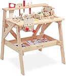 Melissa & Doug Solid Wood Project Workbench Play Building Set