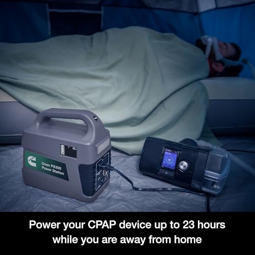 Cummins 296Wh 600 Peak Watt Portable Power Station and Solar Generator, Pure Sine Wave AC Outlet, Backup Lithium Battery for Camping, Home, Travel, Indoor/Outdoor Use (Solar Panel Not Included) by Cummins - Image 5