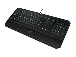 Razer RZ03-00800100-R3U1 DeathStalker Expert - Backlit Ergonomic Fully Programmable Membrane Black Gaming Keyboard - 10 Key Rollover
