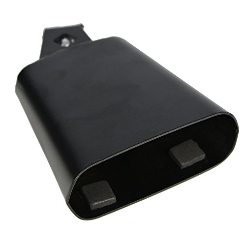 جرس للطبل CB305BK من ستاج، أسود، 13.97 سم