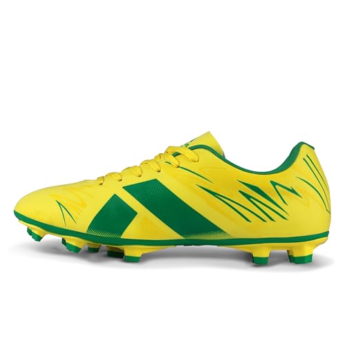 Image of Nivia Country Color WC Football Studs for Men, Firm Ground Football Shoes with Duofoam Cushioning, TPU Stud Outsole, 3D TPU Upper, Football Boots with Nylon Mid Shank Support