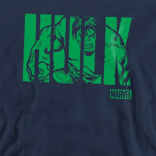 Sweat Hulk Marvel pull-over mixte bleu marine pour adulte