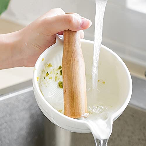 Gemshan Porcelain Mortar And Pestle With Handrail Pill Crusher,Spice Grinder,Herb Bowl,Pesto Powder Gift Ideal 5 * 6.7 Inch (Mortar And Pestle) #TOP1