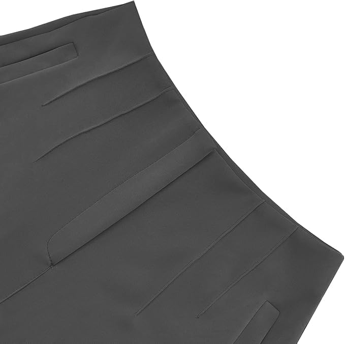 Womens Straight Leg Pants 2026 High Waisted Stretchy Business Casual Work Pants Dress Office Trousers with Pockets - Image 3