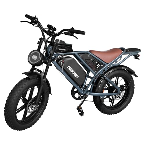 DEEPOWER 1500W Dual Suspension E-Bike