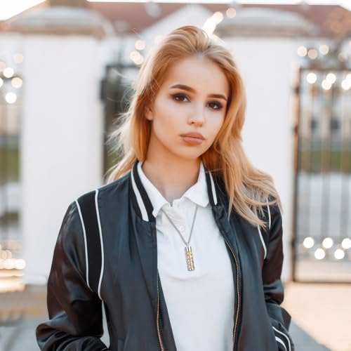 Duftkette äTherisches öL Halskette FüR Damen Kette Mit DuftanhäNger Duftkette Aromatherapie Halskette Diffuser Edelstahl Diffusor Halskette Duftkette äTherisches öL Halskette FüR Damen Mit 10 Dichtung