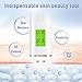 Skin Tester Skin Hydration Tester, Rechargeable Digital LCD Display Oil Content Analyzer Face Care Tool for Beauty Salon