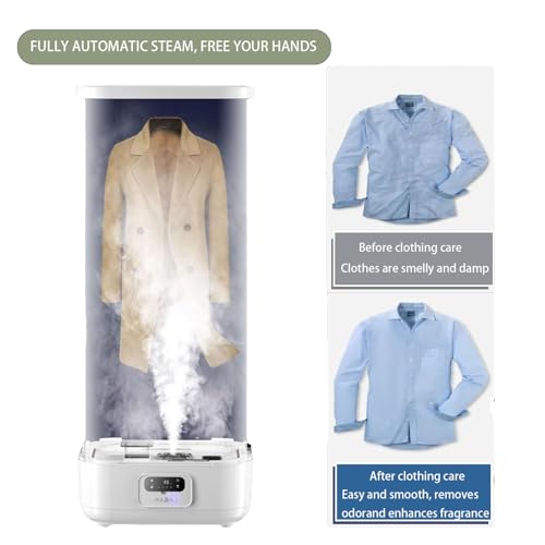 Folded compact fabric care machine