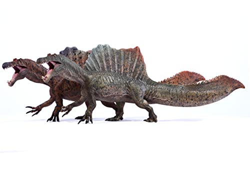 Spinosaure orange AMITD figurine dinosaure plastique pour enfant - 4