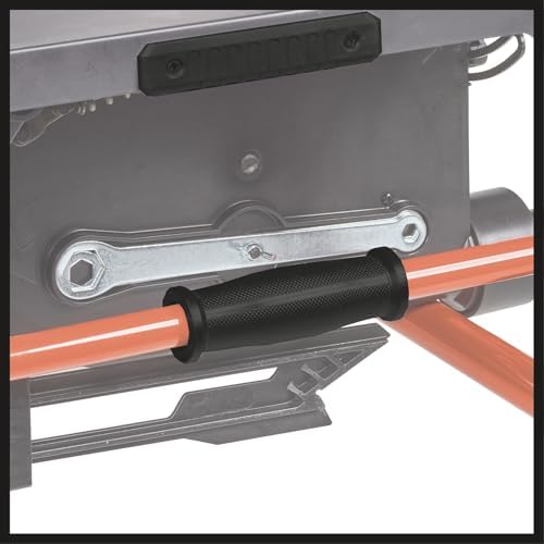 Bild 4 - Einhell Tischkreissäge TE-TS 254 T (2000 Watt, 89 mm Schnitthöhe, Ø 254 mm Sägeblatt, Tischverbreiterung, Winkelanschlag, Parallelanschlag, Softstart, Überlastschalter)