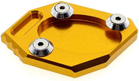 FXCNC Racing Aluminum CNC Motorcycle Side Stand Plate Kickstand Extension Pad Compatible with KAWASAKI Ninja 250 300R ZX250 EX300 Z250 2013-2020