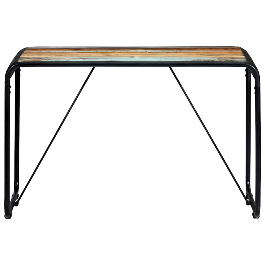 Table de Salle à Manger 118x60x76cm Bois de Récupération Massif