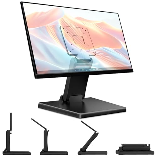 Support de télévision LCD orientable avec fixation VESA 100x100 pour moniteur 12-24