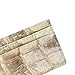 Handmade Crocodile Card Holder, Minimalist Card Holder, Leather Card Holder, Small Card Case, Wallet for Cards, Card Holder for Men (Himalaya)