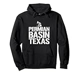Permian Basin Texas Oilfield Worker Pullover Hoodie