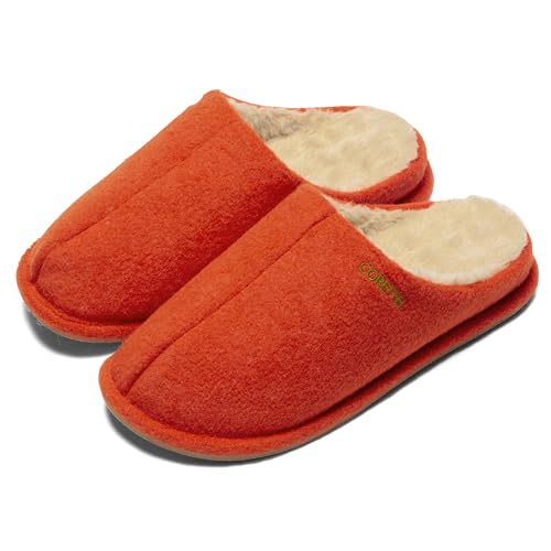 [ニッポンスリッパ] [ぎゅっぱー] あたたかい おしゃれ 履き心地 [コアフィール] 札幌大学監修 オレンジ だいだい 25cm-27cm 302804 スリッパ ルームシューズ 来客用 にも