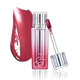 BOM COSMETICS Lip Flash Tint #05 Plum Haze, Sheer Hydrating Glossy Lip Tint, Lightweight Lip Stain with Almond Oil, Buildable Long-Lasting Color, Dewy Shine, Korean Beauty Makeup