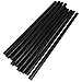 TrendBox Pack of 50 Black 7mmx200mm - Hot Melt Glue Sticks Strips Melting Adhesive for Handmade Craft DIY Home Office Project Craftwork Fix & Repairs