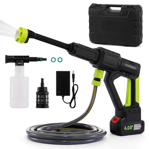 Limpiador de alta presión con boquilla ajustable 6 en 1, salida d...