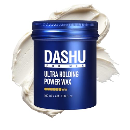 DASHU For Men Premium Ultra Holding Power Hair Wax 100ml | long lasting | collagen | argan | men hair wax | ultra hold