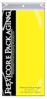 Algopix Similar Product 5 - Flexicore Packaging  Yellow Gift Wrap
