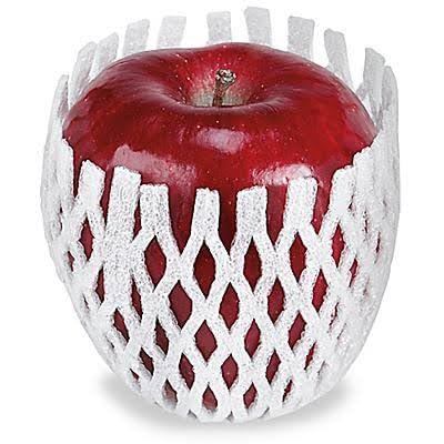 Foam Fruit Cover Net for Apple, Guava, Sitafal, Protective Mesh Sleeve,(Size 180 x80x40) Pack of 100-image-18
