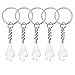 Meilleur ami amitié Porte-clés Ensemble de 5 Puzzle Assorti Gravure personnalisée Pentagramme Pendentif Ensemble Cadeaux pour Famille Soeurs Cadeau (Five-Pointed Star Silver Keychain)