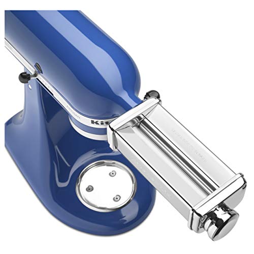 Image of KitchenAid KSM150PSTB Artisan Series Stand Mixer with Pouring Shield, 5 quart, Twilight Blue