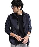 [ナノユニバース] ノーブルナイロン ブルゾン メンズ L チャコール