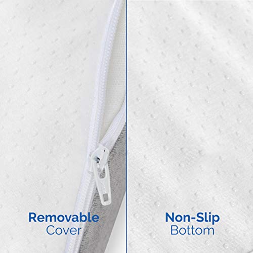 Milliard Bed Bumper (1 Pack, Travel) Foam Safety Rail Guard With Non-Slip Hypoallergenic Water Resistant And Washable Cover, Bed Rail For Toddlers, Kids, Adults And Seniors #TOP5