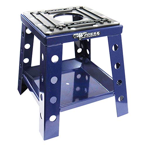 Pit Posse Mini Bike Stand (13 inches) (Blue)