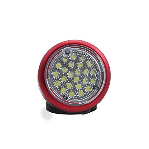 Ullman Devices RT2-LTCH Aluminum Rechargeable Rotating Magnetic 24 LED Work Light with 110V Charger